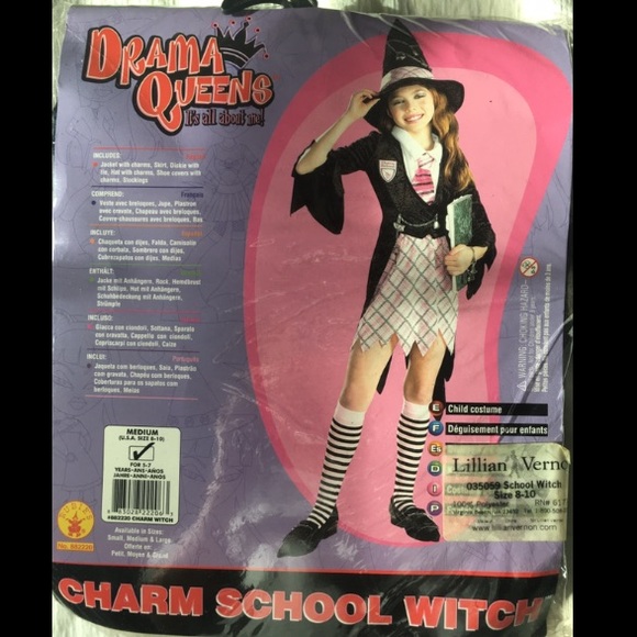 Charm School Witch Halloween Costume - Picture 1 of 3